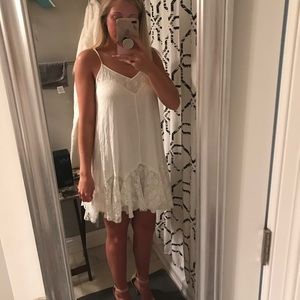 Ruffle layered dress